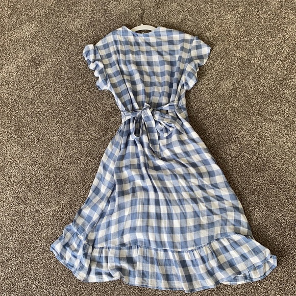 Rails Brigitte dress Periwinkle Check - Picture 4 of 10